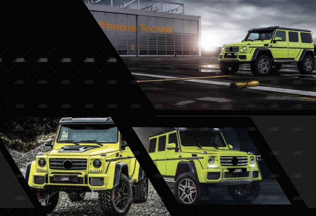 Utbud av tuning och tillbehör för Mercedes G W463