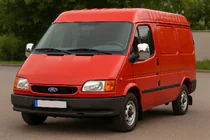 Ford Transit 1991–2000 Spegelskal (2 st, rostfritt stål) foto 1