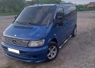 Mercedes Vito W638 1996–2003 Nedre läpp till främre stötfångare Brabos Style (för lackering) foto 2