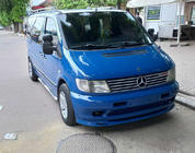 Mercedes Vito W638 1996–2003 Nedre läpp till främre stötfångare Brabos Style (för lackering) foto 1