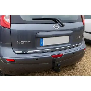 Kromlist till baklucka (rostfritt stål) Nissan Note 2004–2012 foto 1