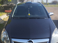 Opel Zafira B 2005–2011 Spegelskåpor 2005-2008 (2 st, rostfritt) foto 3
