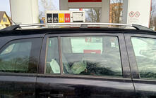 Opel Zafira B 2005–2011 Takräcken i aluminium (Caravan, krom) foto 6