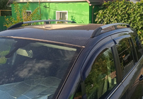 Opel Zafira B 2005–2011 Takräcken i aluminium (Caravan, krom) foto 1