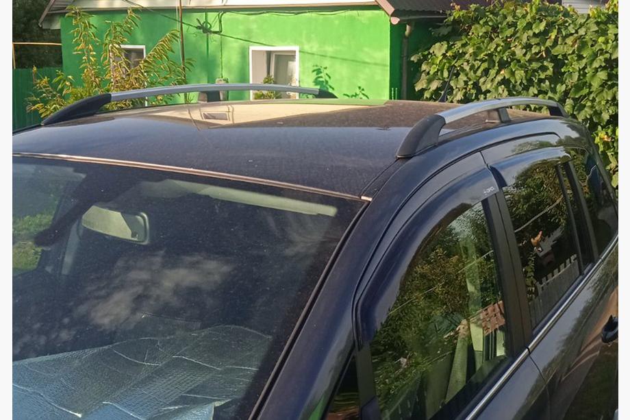 Opel Zafira B 2005–2011 Takräcken i aluminium (Caravan, krom) Image