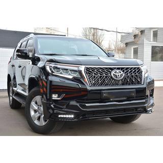 Fram- och bakre stötfångarläppar TRD (2017-) Toyota Land Cruiser Prado 150 2009–2023 foto 1