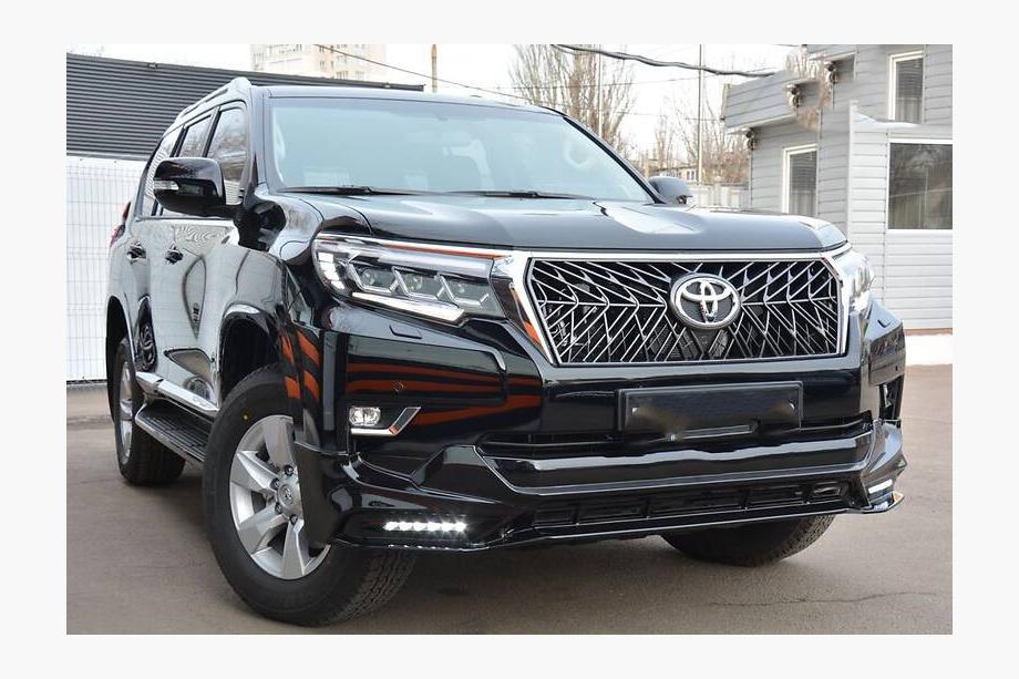 Toyota Land Cruiser Prado 150 2009–2023 Fram- och bakre stötfångarläppar TRD (2017-) Image