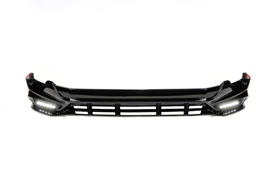 Toyota Land Cruiser Prado 150 2009–2023 Fram- och bakre stötfångarläppar TRD (2017-) Svart färg Foto 6