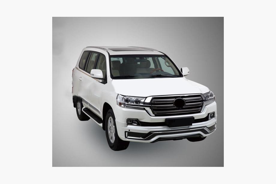 Toyota Land Cruiser 200 2007–2021 Bodykit 2016↗ (Modelista V3) Vit färg Foto 3