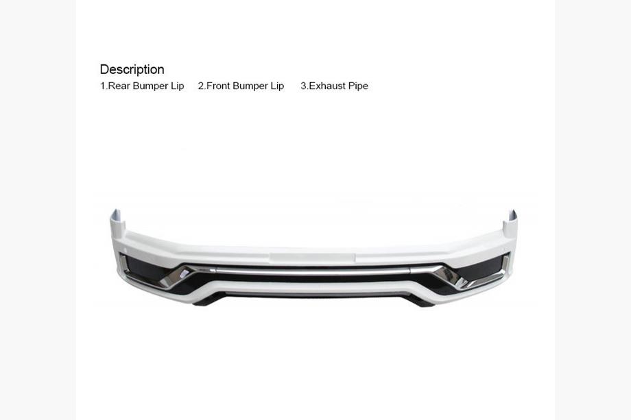Toyota Land Cruiser 200 2007–2021 Bodykit 2016↗ (Modelista V3) Vit färg Foto 4