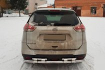 Nissan X-trail T32/Rogue 2014–2021 Bakre skyddsbåge NSXT.13.6.B1-08 (rostfritt stål) foto 1