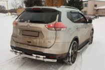 Nissan X-trail T32/Rogue 2014–2021 Bakre skyddsbåge NSXT.13.6.B1-08 (rostfritt stål) foto 2
