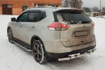 Nissan X-trail T32/Rogue 2014–2021 Bakre skyddsbåge NSXT.13.6.B1-08 (rostfritt stål) foto 3