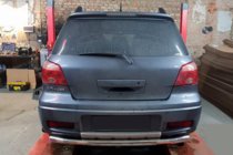 Mitsubishi Outlander 2001–2006 Bakre skyddsbåge AK002/2 (rostfritt stål) foto 1