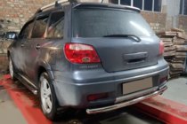Mitsubishi Outlander 2001–2006 Bakre skyddsbåge AK002/2 (rostfritt stål) foto 3