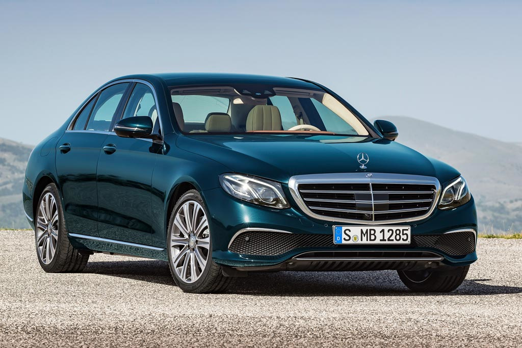Test av Mercedes-Benz E-Class sedan i femte generationen