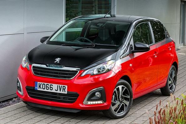 Kompakt stads-halvkombi Peugeot 108