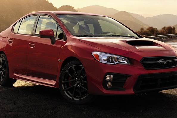 Test av uppdaterade sportsedanen Subaru WRX