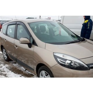 Vindavvisare för sidorutor (4 st, HIC) Renault Scenic/Grand 2009–2016 foto 2