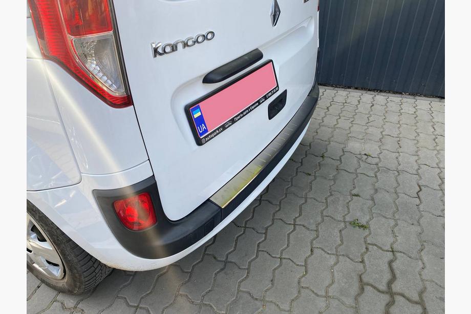 Renault Kangoo 2008–2020 Lastskydd bakre stötfångare OmsaLine (2013+, rostfritt) Foto 2