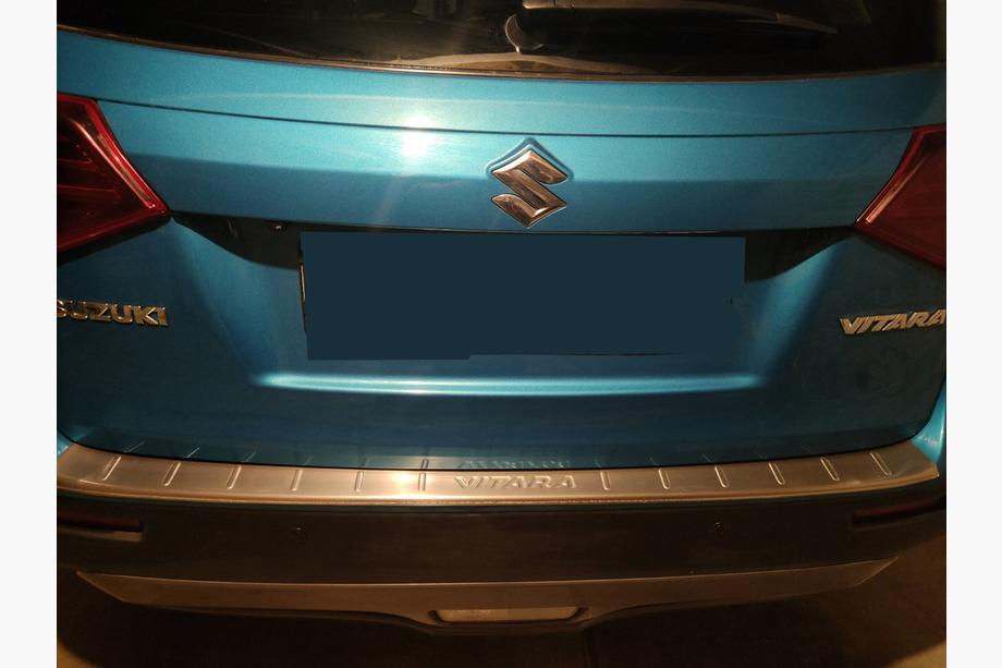 Suzuki Vitara 2015– Lastskydd bakre stötfångare Libao (rostfritt stål) Image