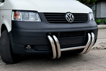 Volkswagen T5 Transporter 2003–2010 Frontbåge ST006-03 Nostrils (rostfritt stål) foto 5