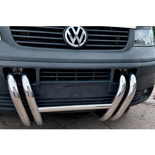 Frontbåge ST006-03 Nostrils (rostfritt stål) Volkswagen T5 Transporter 2003–2010 foto 4