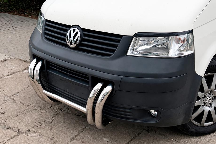 Volkswagen T5 Transporter 2003–2010 Frontbåge ST006-03 Nostrils (rostfritt stål) Foto 6