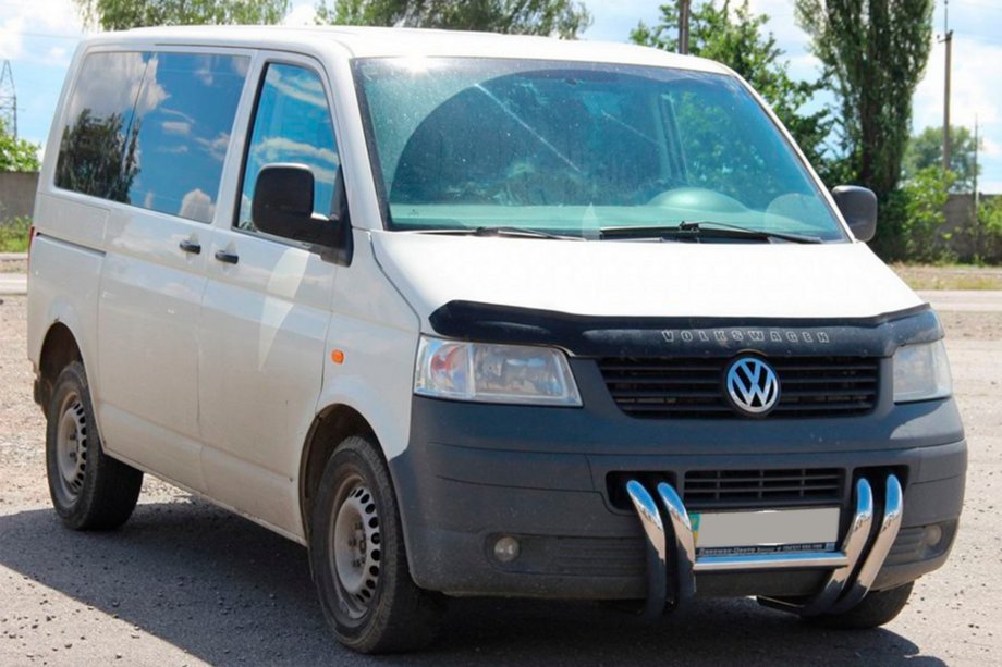 Volkswagen T5 Transporter 2003–2010 Frontbåge ST006-03 Nostrils (rostfritt stål) Foto 9