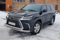 Lexus LX570/450d 2008–2022 Frontbåge ST014 (2015+, rostfritt) foto 7