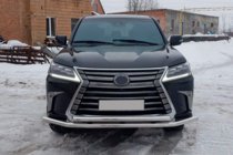 Lexus LX570/450d 2008–2022 Frontbåge ST014 (2015+, rostfritt) foto 5