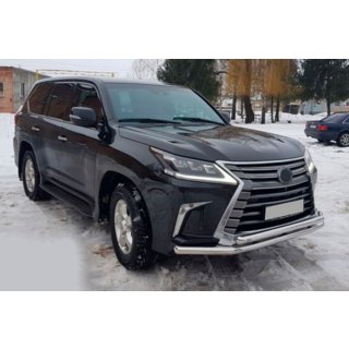 Frontbåge ST014 (2015+, rostfritt) Lexus LX570/450d 2008–2022 foto 2