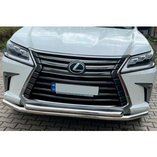 Frontbåge ST014 (2015+, rostfritt) Lexus LX570/450d 2008–2022 foto 4