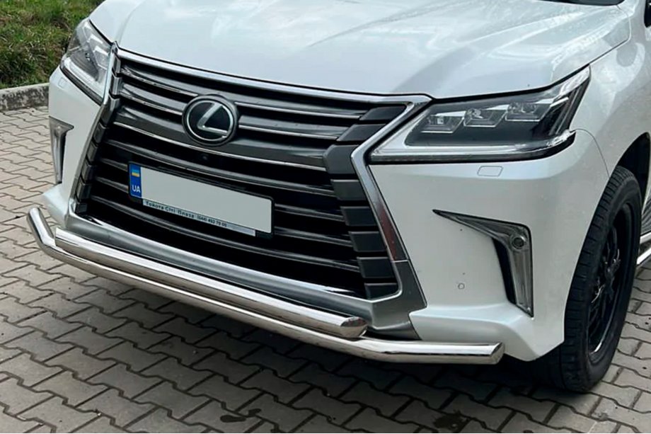 Lexus LX570/450d 2008–2022 Frontbåge ST014 (2015+, rostfritt) Image