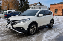 Honda CRV 2012–2016 Främre skyddsbåge ST007 (rostfritt) foto 2