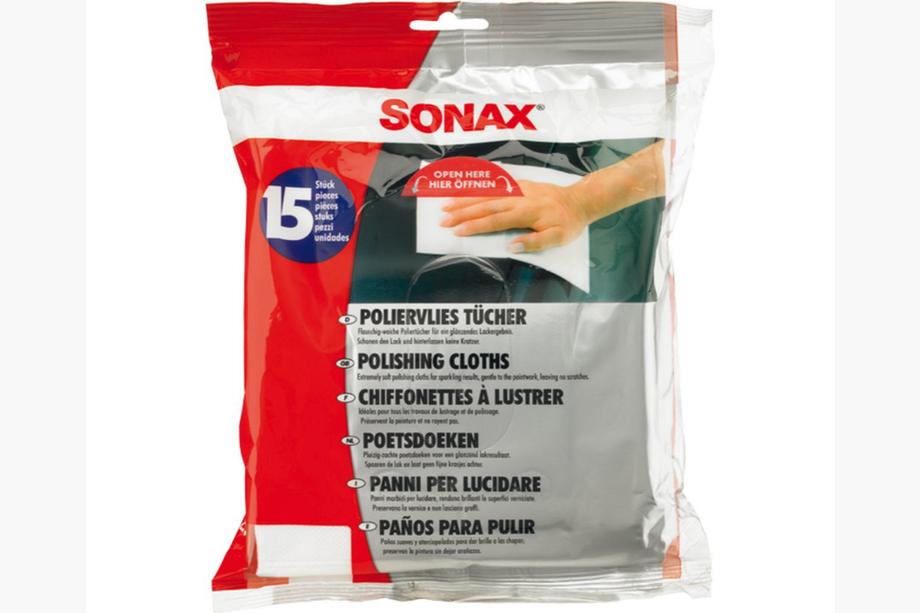 Sonax extra mjuka dukar för slutpolering av karossen (15 st) Foto 1