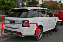 Range Rover Sport 2005–2013 Bakre stötfångare (Autobiography) foto 4