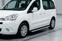 Peugeot Partner Tepee 2008–2018 Sidosteg Fullmond (2 st, aluminium) foto 1