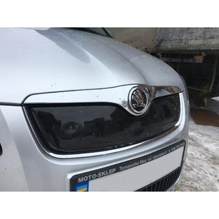 Vinterfront för kylargaller (2007-2010, övre) Skoda Fabia 2007–2014 foto 2