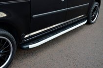Citroen Nemo 2007–2017 Sidosteg Fullmond (2 st, aluminium) foto 2