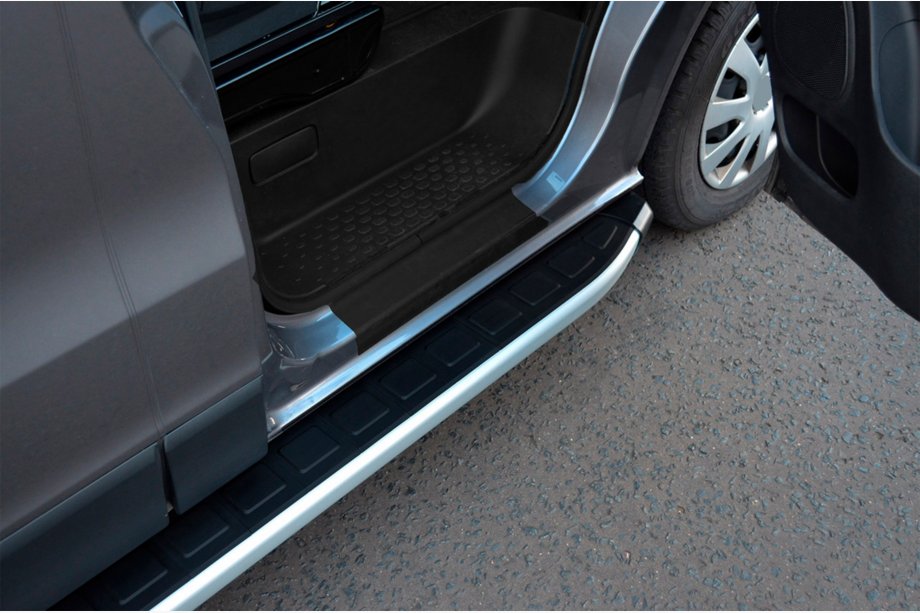 Citroen Nemo 2007–2017 Sidosteg Fullmond (2 st, aluminium) Image