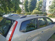 Ford Focus II 2005–2008 Aluminium takrails (Caravan, krom) foto 5