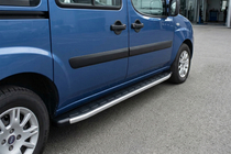 Fiat Doblo I 2001–2005 Sidosteg Fullmond (2 st, aluminium) foto 1