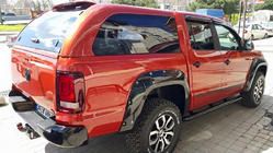 Volkswagen Amarok 2010–2022 Skärmbreddare (glasfiber, för lackering) 23 cm foto 4