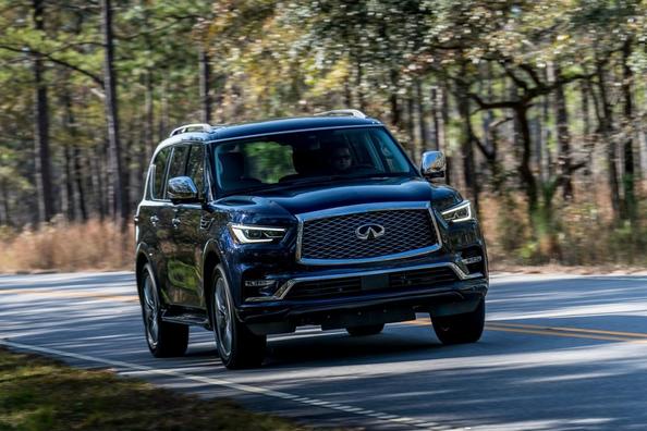 Test av premium-SUV: Infiniti QX80