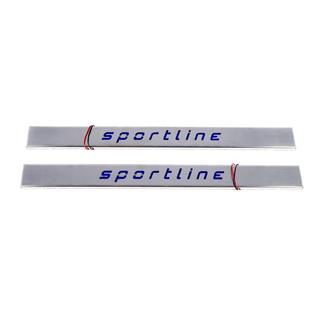 Korta LED instegslister (2 st, rostfritt stål) Mercedes E-сlass W124 1984–1997 foto 3