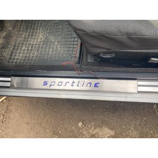 Korta LED instegslister (2 st, rostfritt stål) Mercedes E-сlass W124 1984–1997 foto 2