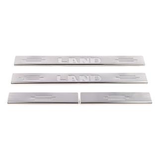 Rostfria instegslister Carmos (4 st) Toyota Land Cruiser 100 1998–2007 foto 2