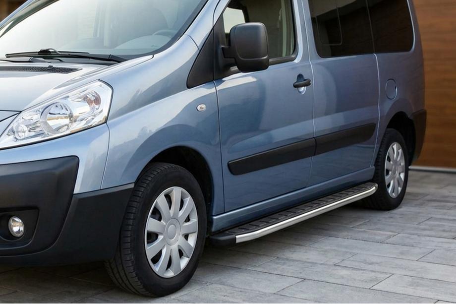 Peugeot Expert 2007–2016 Sidosteg Fullmond (2 st, aluminium) Image