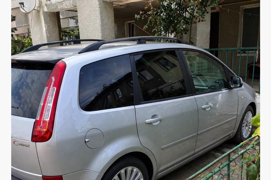 Ford C-Max 2004–2010 Svarta takrails Image